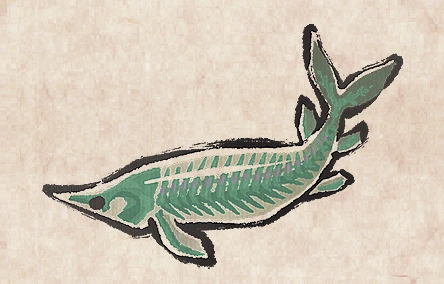 Translucent Sturgeon image from Dave the Diver Wiki
