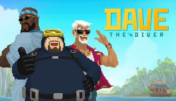 Official DAVE THE DIVER Steam capsule art
