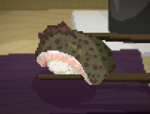 Bluespotted Stargazer Sushi image from Dave the Diver Wiki