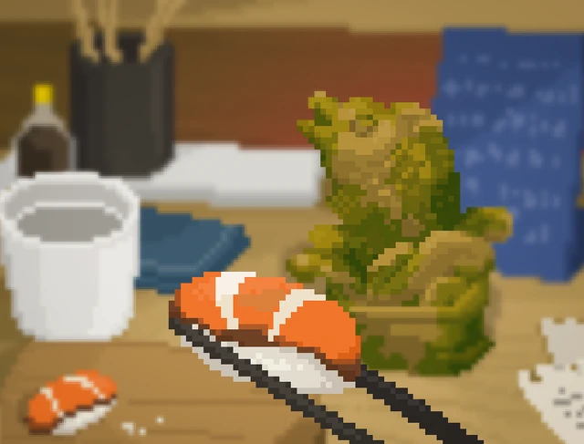 Clownfish Sushi image from Dave the Diver Wiki