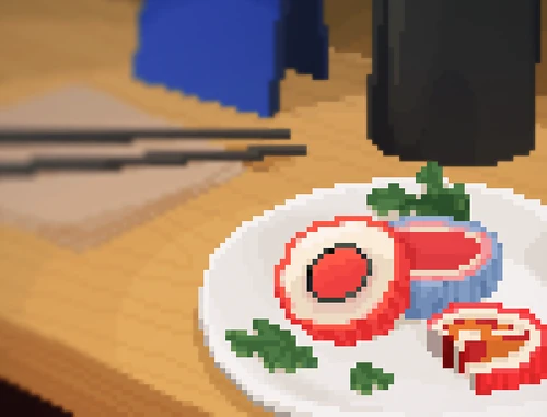Crimson Fish Roll image from Dave the Diver Wiki