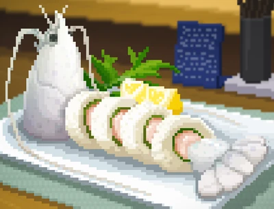 Crystal Lobster Sushi image from Dave the Diver Wiki