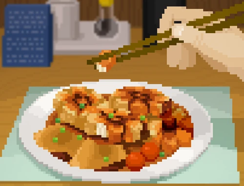 Fried Tomato and Snailfish image from Dave the Diver Wiki