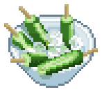 Skewered Cucumber image from Dave the Diver Wiki