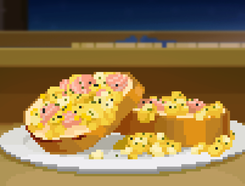 Smoked Atlantic Mackerel Scramble image from Dave the Diver Wiki