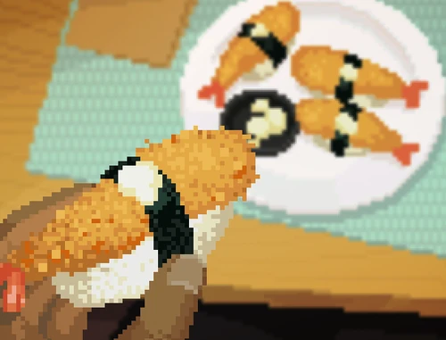 Special Fried Shrimp Sushi image from Dave the Diver Wiki
