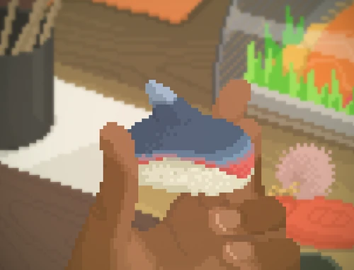 Whitetip Reefshark Sushi image from Dave the Diver Wiki