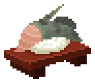 Xenacanthus Sushi image from Dave the Diver Wiki