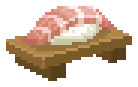 Yellowfin Tuna Ootoro Sushi image from Dave the Diver Wiki