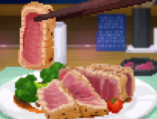 Yellowfin Tuna Steak image from Dave the Diver Wiki