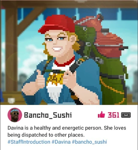 Davina image from Dave the Diver Wiki